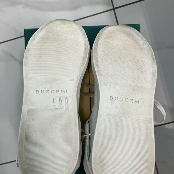 Buscemi chic white leather runners - Picture 7 of 7